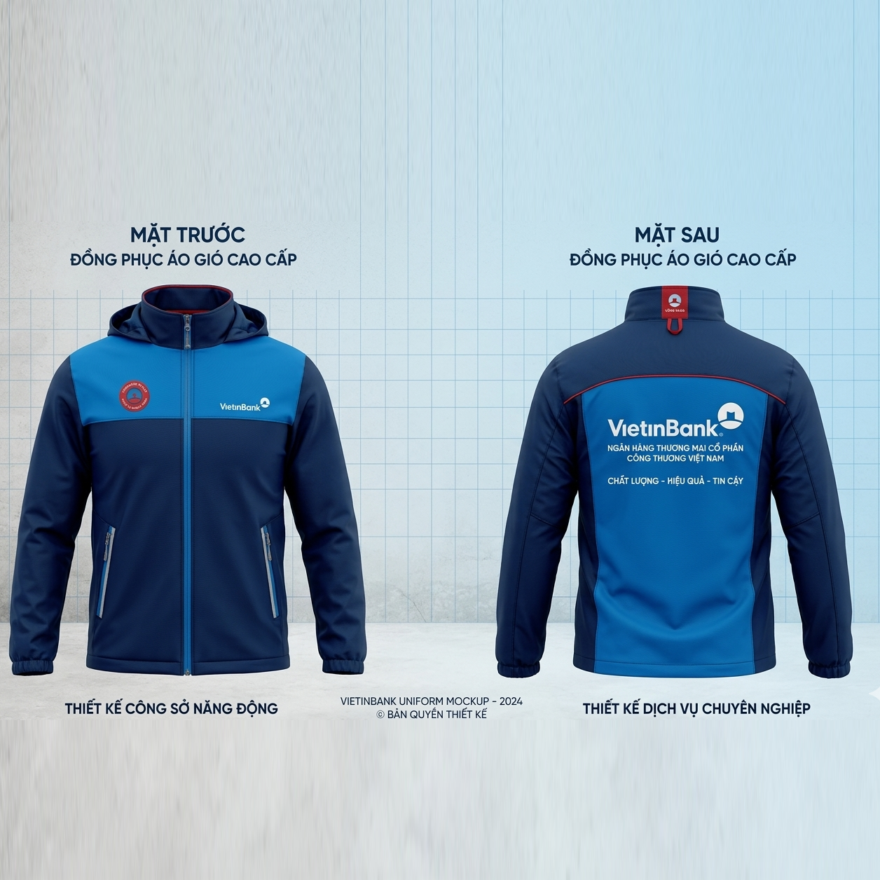 Áo gió đồng phục